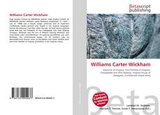 Buchcover von Williams Carter Wickham