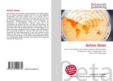 Borítókép a  Achim Oster - hoz