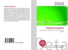 Couverture de Valerian Emperor