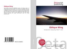 Buchcover von Oblique Wing