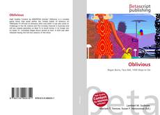 Buchcover von Oblivious