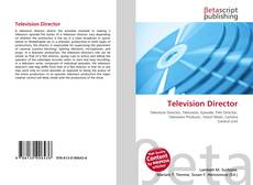 Buchcover von Television Director