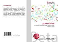 Buchcover von Achim Richter