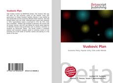 Buchcover von Vuskovic Plan