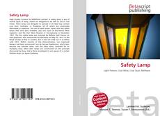 Buchcover von Safety Lamp