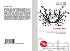 Buchcover von Achim Sakic