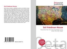 Buchcover von Sol Friedman House