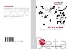 Buchcover von Walton Walker