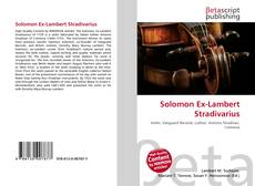 Copertina di Solomon Ex-Lambert Stradivarius
