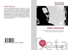 Couverture de Achim Schwarze