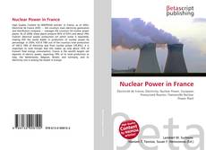 Copertina di Nuclear Power in France