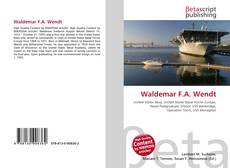Buchcover von Waldemar F.A. Wendt