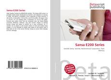 Couverture de Sansa E200 Series