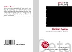 Buchcover von William Cohen