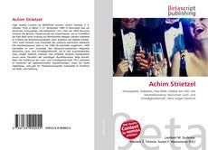 Capa do livro de Achim Strietzel 
