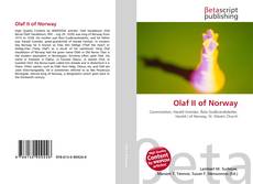 Capa do livro de Olaf II of Norway 