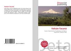 Capa do livro de Volcán Tacaná 
