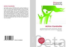 Buchcover von Achim Vandreike