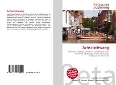 Buchcover von Achselschwang