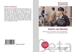 Buchcover von Achim von Borries