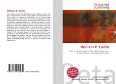 Capa do livro de William P. Carlin 