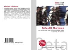 Capa do livro de Richard H. Thompson 