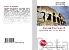 Couverture de Volesus (Praenomen)
