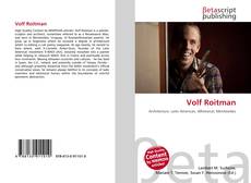 Capa do livro de Volf Roitman 