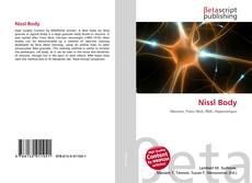 Capa do livro de Nissl Body 