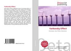 Capa do livro de Yarkovsky Effect 