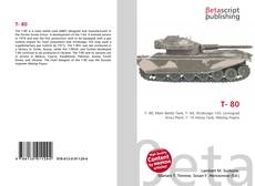 Capa do livro de T- 80 