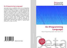 Capa do livro de Oz (Programming Language) 