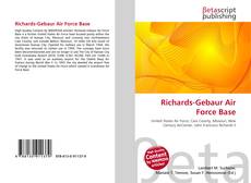 Capa do livro de Richards-Gebaur Air Force Base 
