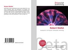 Capa do livro de Robert Mallet 