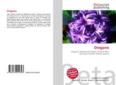 Capa do livro de Oregano 