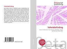 Capa do livro de Yeheidie'Erding 