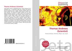Capa do livro de Thomas Andrews (Scientist) 