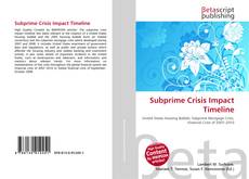 Copertina di Subprime Crisis Impact Timeline