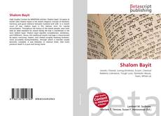 Capa do livro de Shalom Bayit 