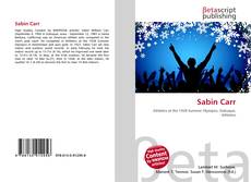 Couverture de Sabin Carr