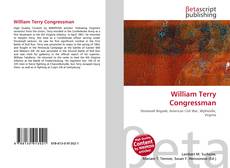 Buchcover von William Terry Congressman