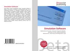 Capa do livro de Simulation Software 