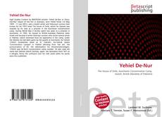 Buchcover von Yehiel De-Nur