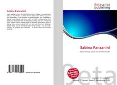 Sabina Panzanini的封面