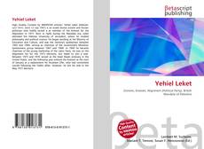 Buchcover von Yehiel Leket