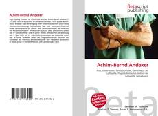 Buchcover von Achim-Bernd Andexer