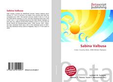 Sabina Valbusa kitap kapağı
