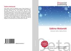 Sabina Wolanski kitap kapağı