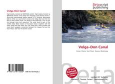 Buchcover von Volga–Don Canal