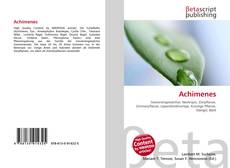 Buchcover von Achimenes